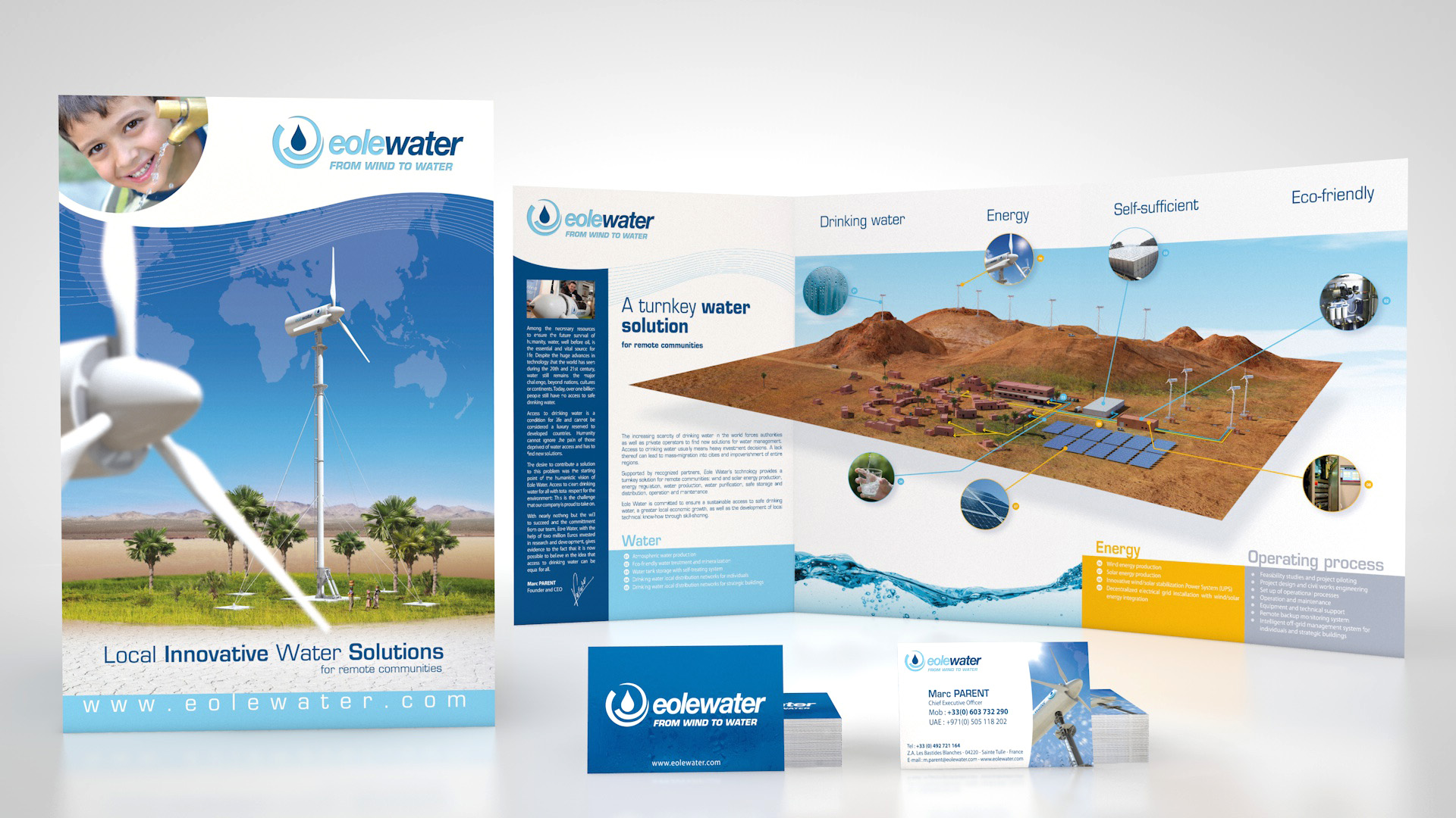 Plaquettes commerciales : Eolewater