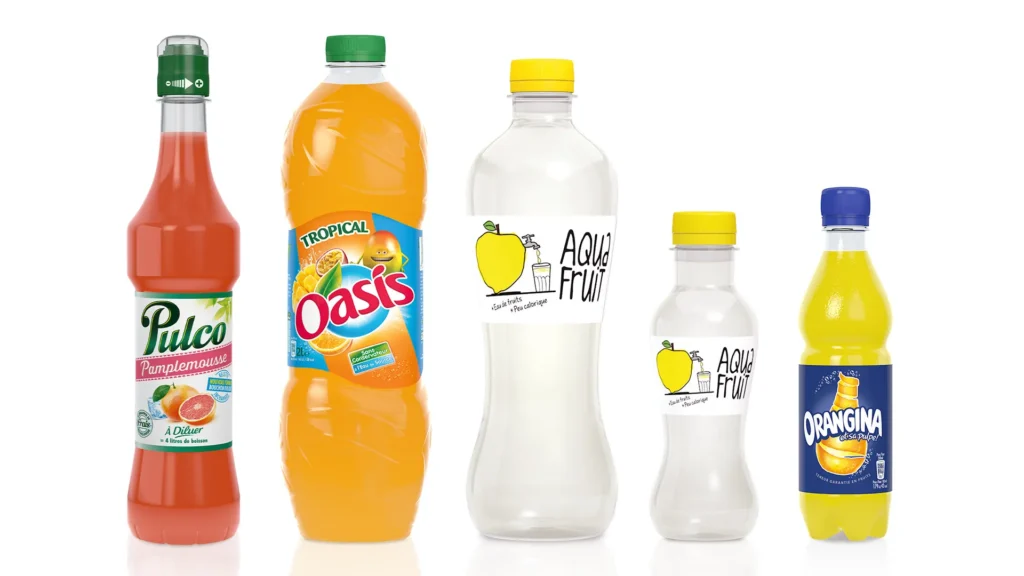 Packshots vus de face