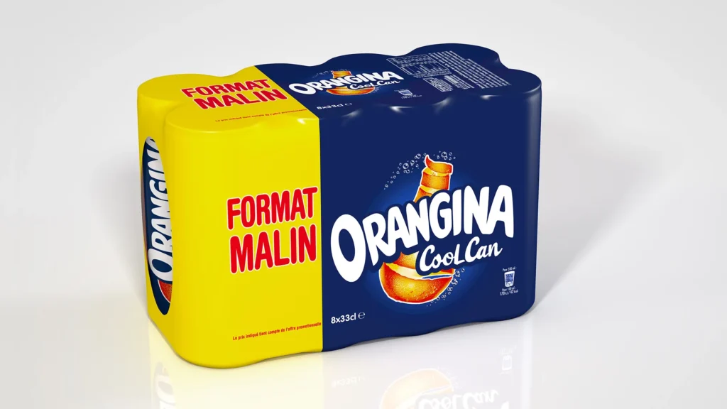 Pack 6x33cl orangina