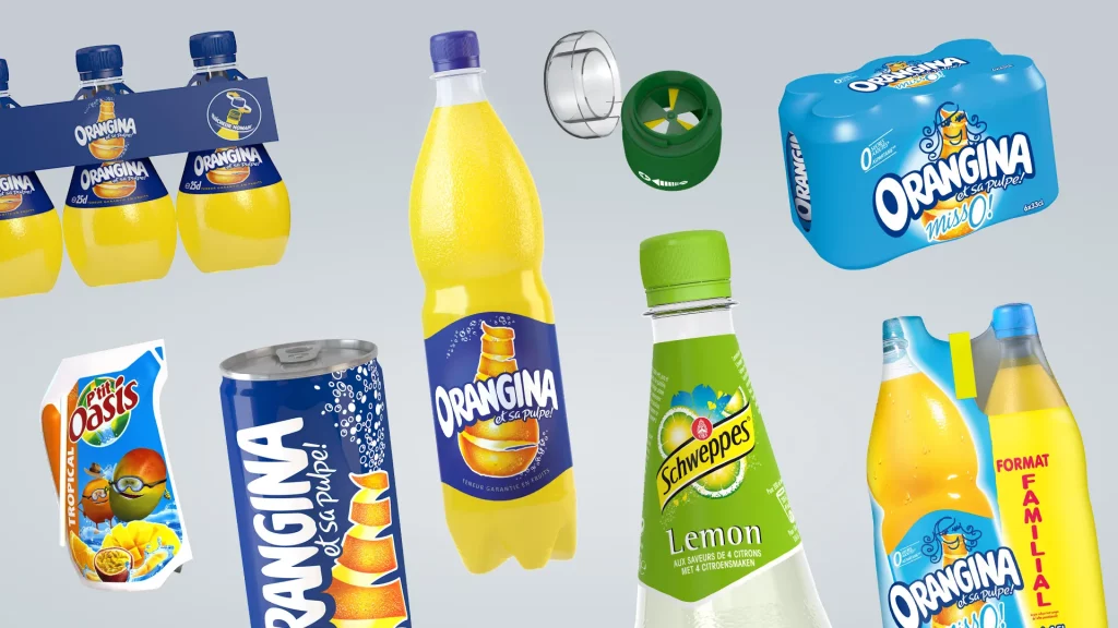 Gamme Orangina