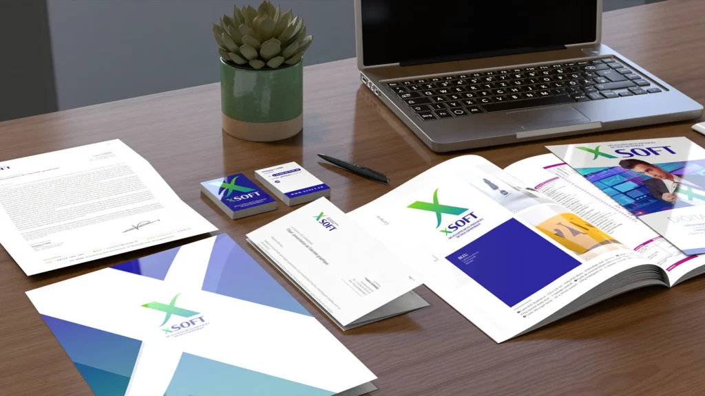 Identité graphique de l'agence Xsoft